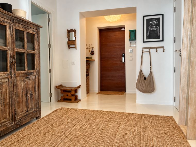 Entrance and hall