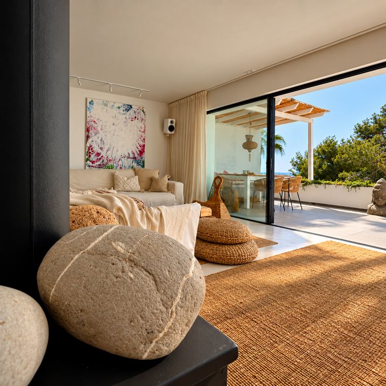 Living room with a view