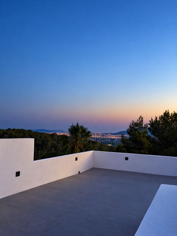 View from the roof terrace
